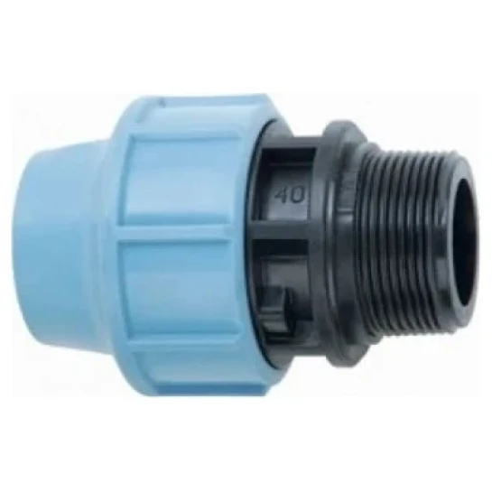 SHOP AKD::Муфта SantehPlast ПЕ 32х1" зовнішня різьба (15/165)