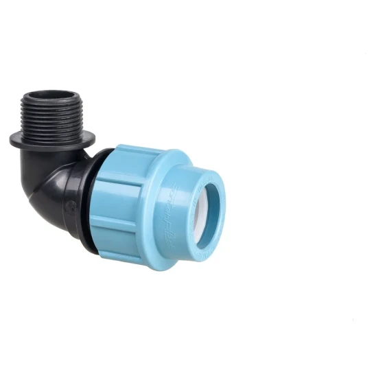 SHOP AKD::Коліно SantehPlast ПЕ 25x1/2" зовнішня різьба (20/240)