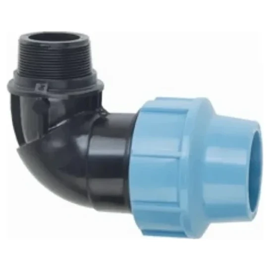 SHOP AKD::Коліно SantehPlast ПЕ 32x1" зовнішня різьба (15/150)