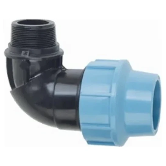 SHOP AKD::Коліно SantehPlast ПЕ 50x2" зовнішня різьба