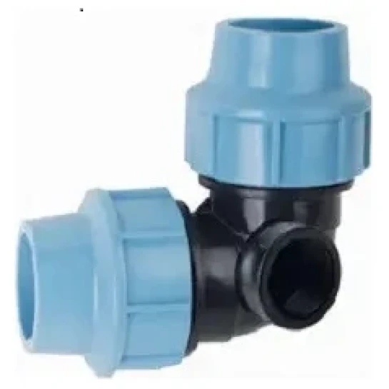 SHOP AKD::Коліно з'єднувальне Santehplast  ПЕ 25x25x1/2" бічна внутрішня різьба