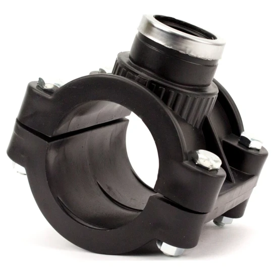 SHOP AKD::Врізка сідлова SantehPlast ПЕ Ø 63x3/4" (50)