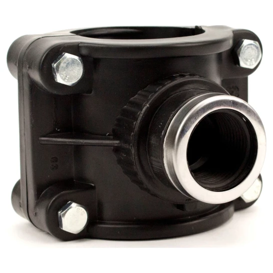 SHOP AKD::Врізка сідлова SantehPlast ПЕ Ø 75x3/4" (45)