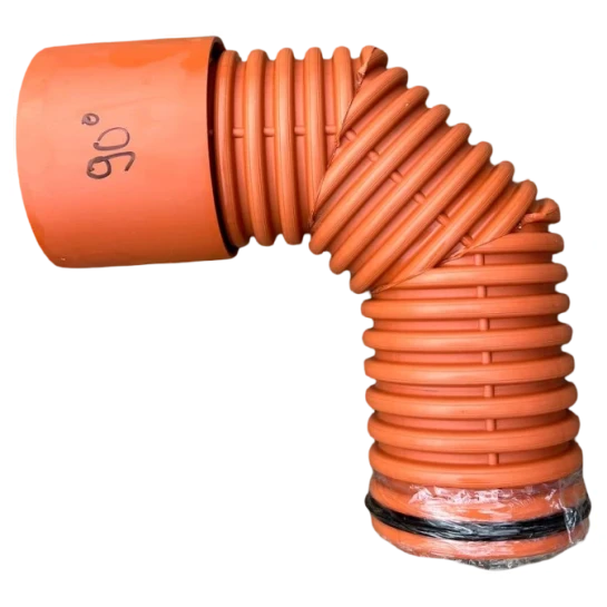 SHOP AKD::Коліно каналізаційне IPIast-cor 110х90° гофроване