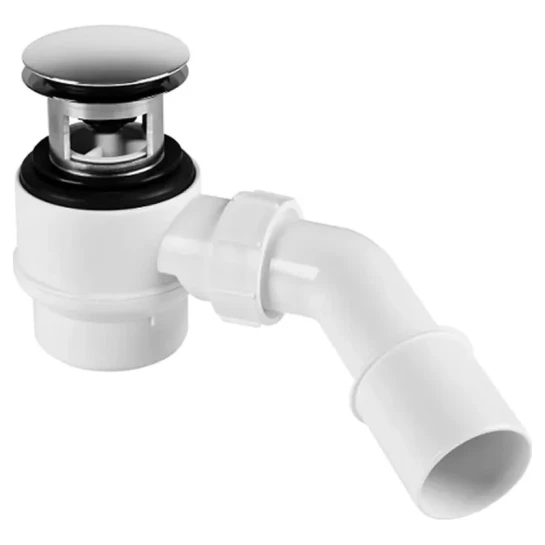 SHOP AKD::Сифон для ванни MCALPINE з прихованим переливом, хром