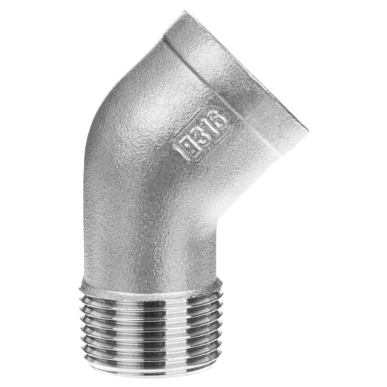 SHOP AKD::Кутник GEBO 3/4" ВЗ 45*  нержавійка