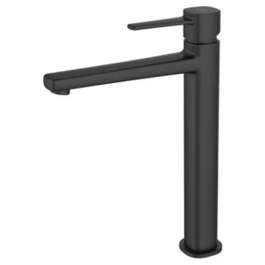 SHOP AKD::Змішувач  для умивальника високий GLAMOUR INVENA TREND чорний