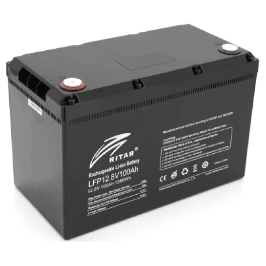 SHOP AKD::Акумуляторна батарея RITAR LiFePO4 12.8V 100Ah
