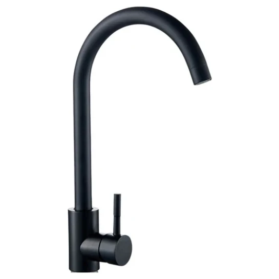 SHOP AKD::Змішувач для кухні INVENA RESTA чорний