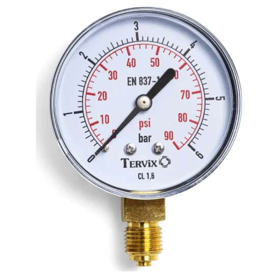 SHOP AKD::Манометр TERVIX 1/4" 0-6 бар