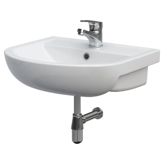 SHOP AKD::Умивальник CERSANIT Arteco 55 см з переливом