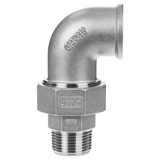 SHOP AKD::Американка кутова GEBO 1 1/4" ВЗ нержавійка