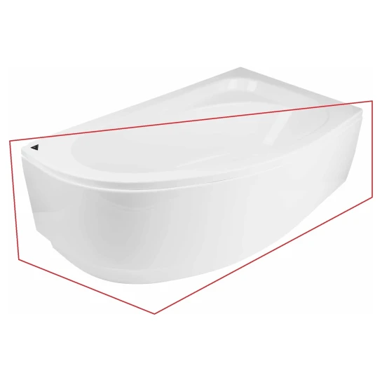 SHOP AKD::Обудова до ванни BESCO CORNEA 150 права