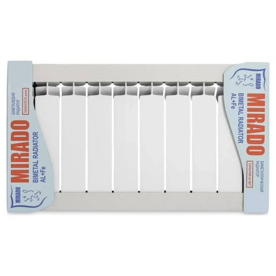 SHOP AKD::Радіатор біметалевий MIRADO 100/350 (збірка 10 секцій )