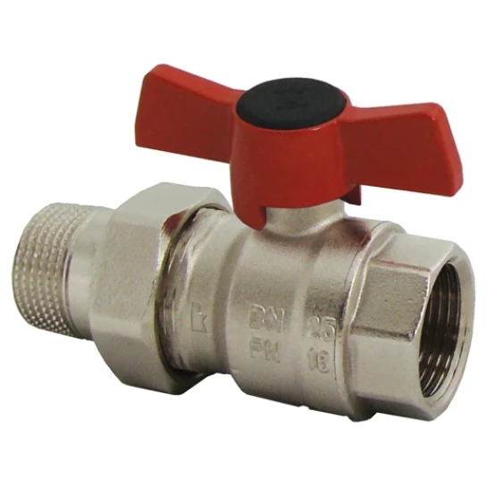 SHOP AKD::Кран американка кульовий HERZ 1 1/4"ЗВ метелик