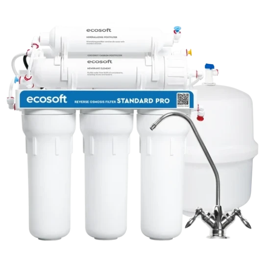 SHOP AKD::Фільтр зворотного осмосу ECOSOFT Standard PRO 5-50/+ мінералізатор