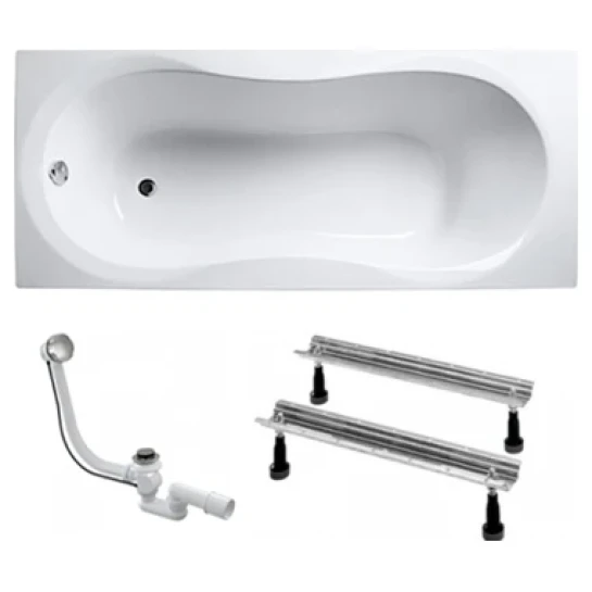 SHOP AKD::Ванна акрилова KOLLER POOL Malibu 170х75 см.+ сифон + ніжки