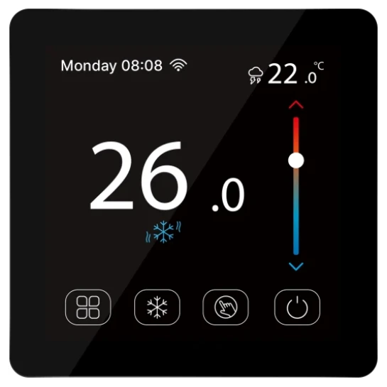SHOP AKD::Термостат кімнатний сенсорний для котла TERVIX ProLine TouchScren з WiFi чорний