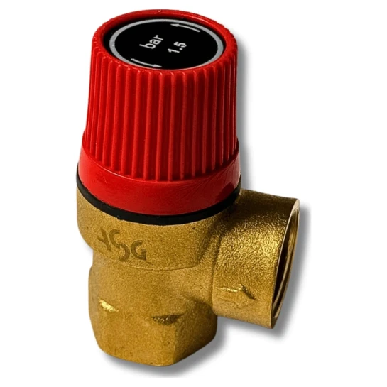 SHOP AKD::Клапан запобіжний ASG 1/2" 1,5 бар