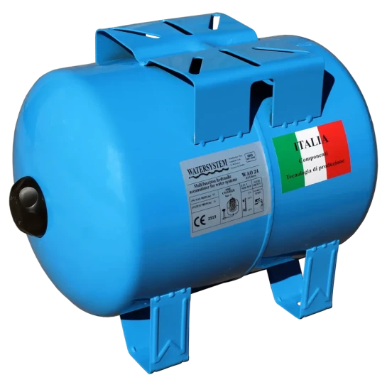 SHOP AKD::Гідроакумулятор горизонтальний WATERSYSTEM WAO 24 (горло 80)