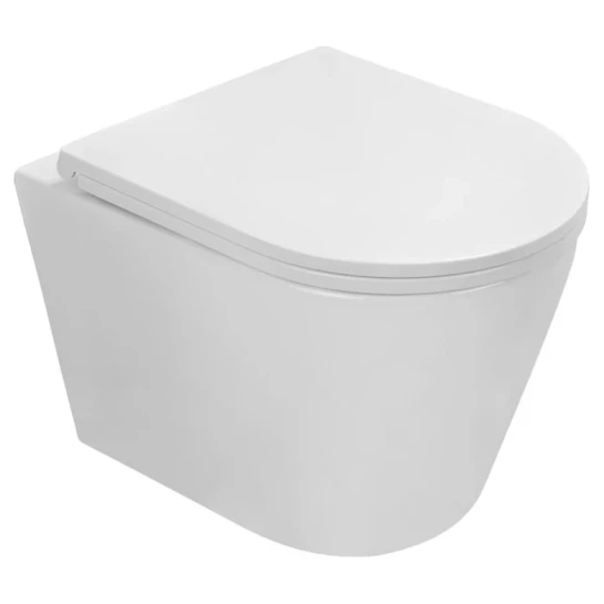 SHOP AKD::Унітаз підвісний KOLLER POOL Basic з сидінням Soft-close ,змив Tornado
