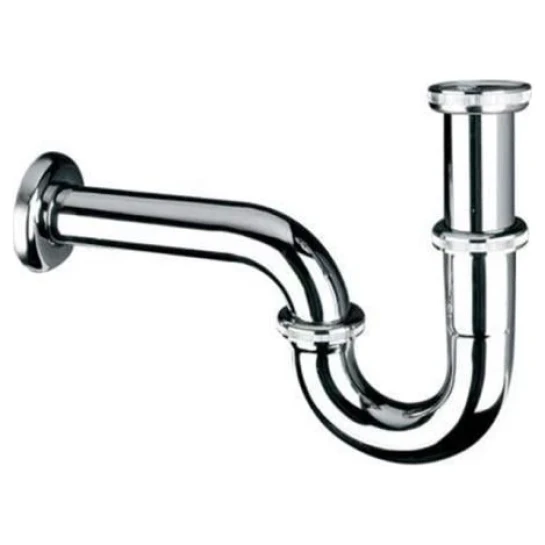 SHOP AKD::Сифон для раковини MCALPINE 11/4х32 трубний без зливу, хром
