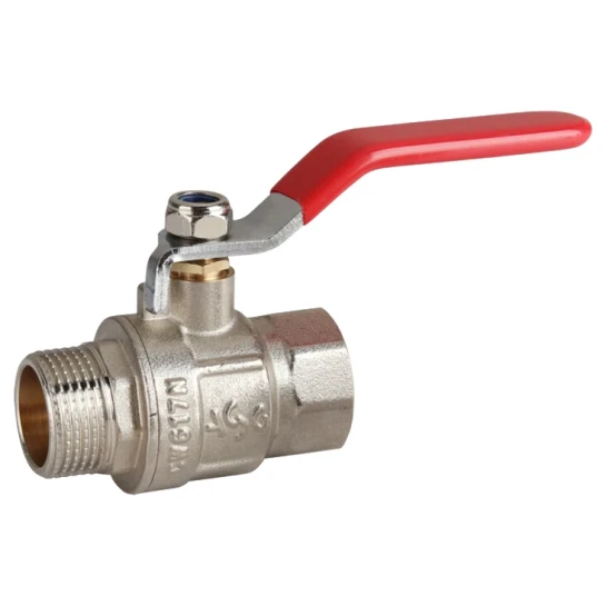 SHOP AKD::Кран кульовий ASG 1/2" ЗВ ручка червона