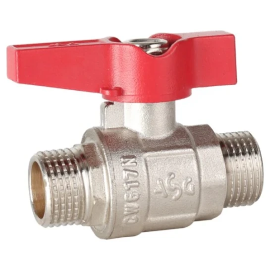 SHOP AKD::Кран кульовий ASG 1/2" ЗЗ метелик червоний