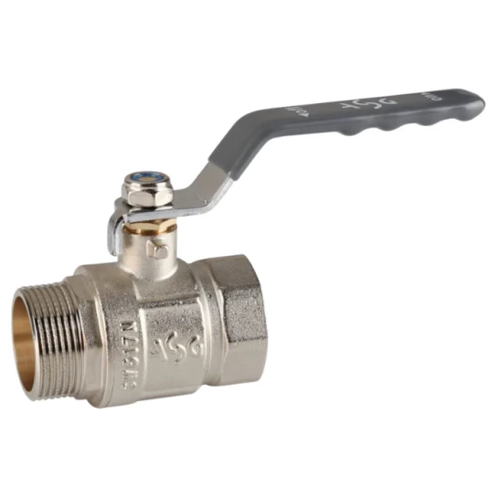 SHOP AKD::Кран кульовий ASG+ 1" ЗВ ручка сіра