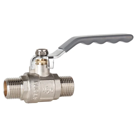 SHOP AKD::Кран кульовий ASG+ 1/2" ЗЗ ручка сіра