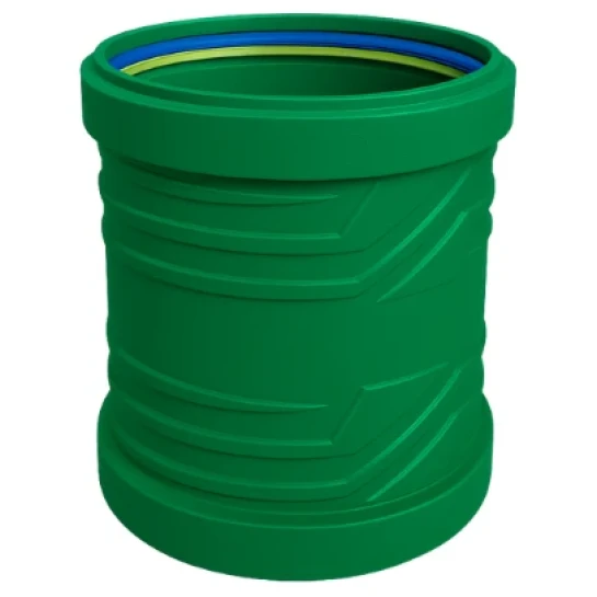 SHOP AKD::Муфта каналізаційна ASG R Line PP 110 зовнішня (Зелена)