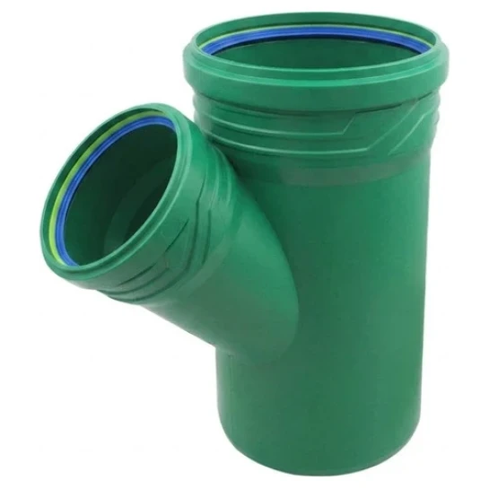 SHOP AKD::Трійник каналізаційний ASG R Line PP 160х110х45° зовнішній (Зелений)