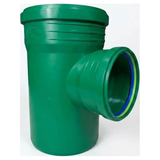 SHOP AKD::Трійник каналізаційний ASG R Line PP 160х110х87° зовнішній (Зелений)