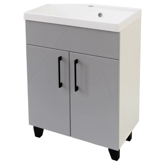 SHOP AKD::Тумба Велла під умивальник IDEA 50 см Д2 сірий (500х350х120)