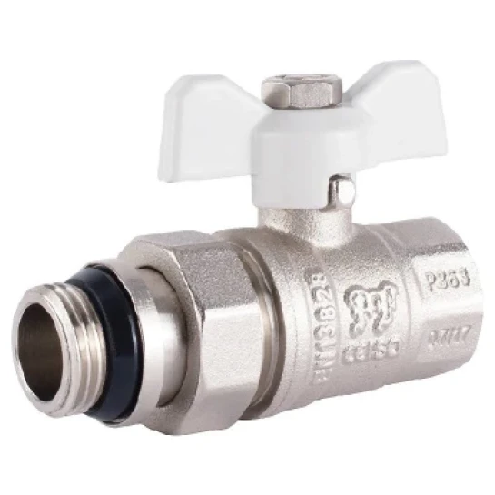 SHOP AKD::Кран американка PROFACTOR 1/2" ЗВ з ущільненням, метелик