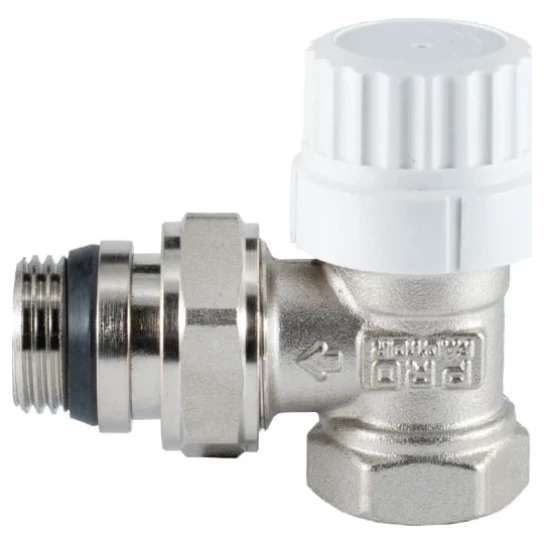 SHOP AKD::Клапан термостатичний PROFACTOR 1/2" кутовий з преднастройкою