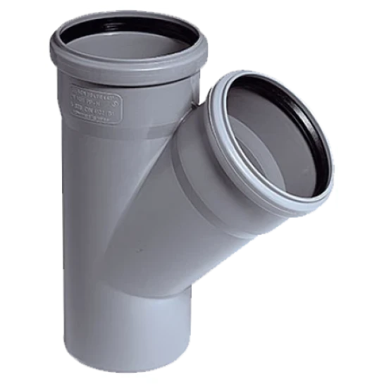 SHOP AKD::Трійник каналізаційний VALROM 110х110x45° внутрішній
