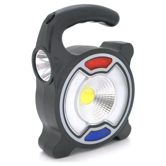 SHOP AKD::Переносний ліхтар із сонячною панеллю FORLIFE F-3130 Solar, 3 режими, кабель 220В