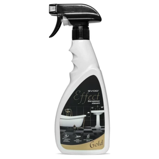 SHOP AKD::Засіб для догляду за ванними кімнатами SVOD Effect Gold з розпилювачем 550мл