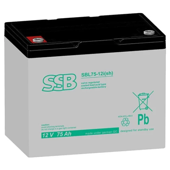 SHOP AKD::Акумуляторна батарея SSB GEL SBL 12- 75Ah