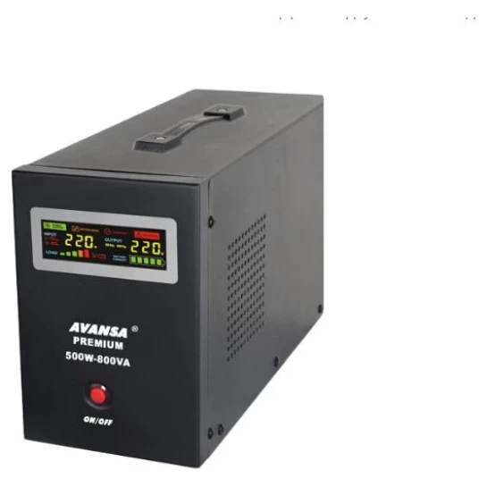 SHOP AKD::ДБЖ з правильною синусоїдою AVANSA PREMIUM 800VA-500W-12V