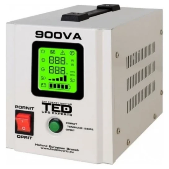 SHOP AKD::ДБЖ з правильною синусоїдою TED PSW-900VA (500W) 12V