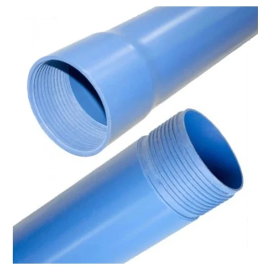 SHOP AKD::Труба для свердловини VALROM ПВХ R16 Ø125x9,3 з різьбою L=5m
