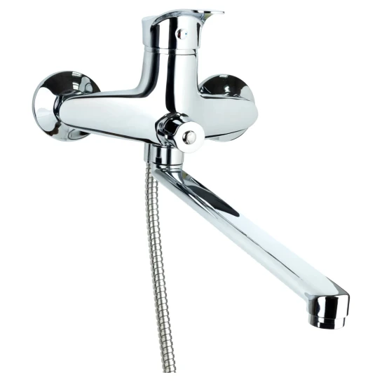 SHOP AKD::Змішувач для ванни TAU SE-2C245C гусак прямий 350мм