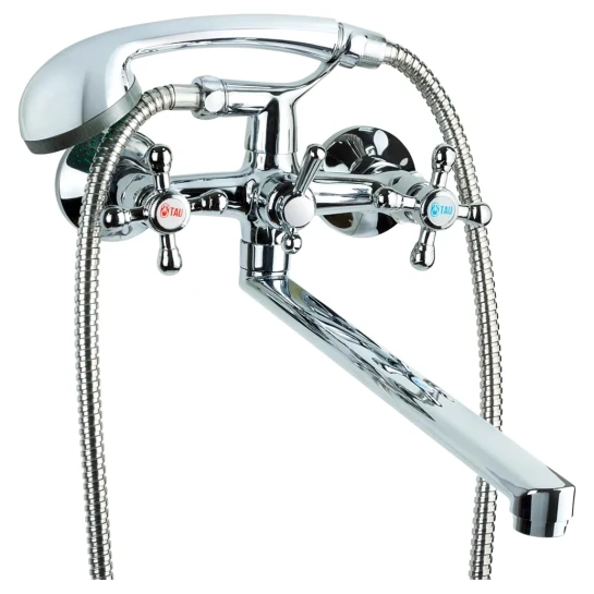SHOP AKD::Змішувач для ванни TAU VD-5C261C гусак прямий 350мм