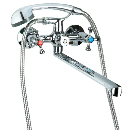 SHOP AKD::Змішувач для ванни TAU VN-2C260C гусак прямий