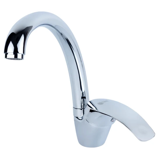 SHOP AKD::Змішувач для кухні TAU SD-4B143C гусак вухо на гайці