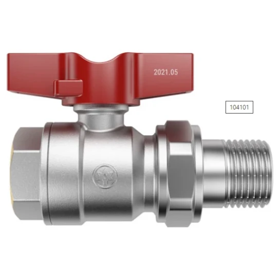 SHOP AKD::Кран американка MIRAYA 3/4" прямий, метелик (12)