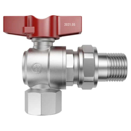 SHOP AKD::Кран американка MIRAYA 3/4" кутовий, метелик (10)