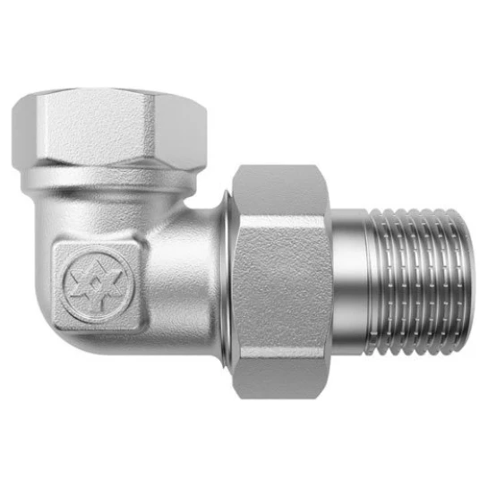 SHOP AKD::Американка кутова MIRAYA 1" нікель (8/32)